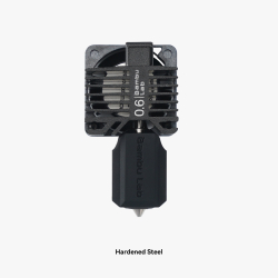 Hotend Hardened Steel 0.6mm Bambu Lab per la serie X1