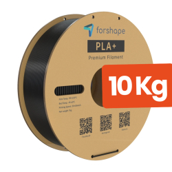 PLA+ Black Forshape Confezione x10 Premium - 1.75mm - 10Kg