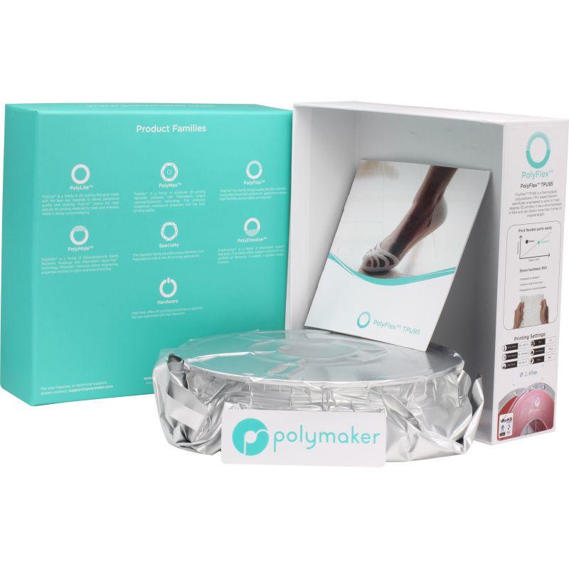 PolyFlex TPU95 Rouge - 2.85mm - 750 g (4) PolyFlex TPU95 Rouge - 2.85mm - 750 g (4)