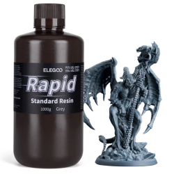 Resine Grey Elegoo Rapido - 1000 ml