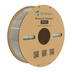 PETG Trasparente Forshape Premium – 1.75mm – 1Kg