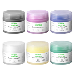 xTool Basic color screen printing ink set