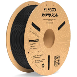 Elegoo Rapid PLA+ Nero - 1.75mm - 1kg