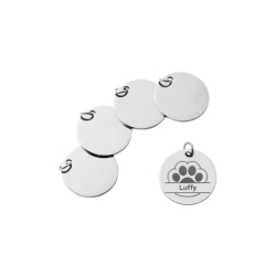 Medaglione in acciaio inox 20mm x5 Bambu Lab