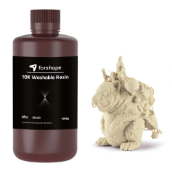 Resina 10K Water Washable Almond Forshape Premium - 1Kg