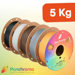 Pack x5 Panchroma™ PLA Matte - 1.75mm - 5kg