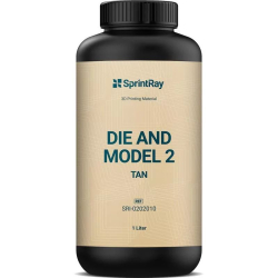 Resine SprintRay Die and Model Beige (Tan) 2 - 1 kg