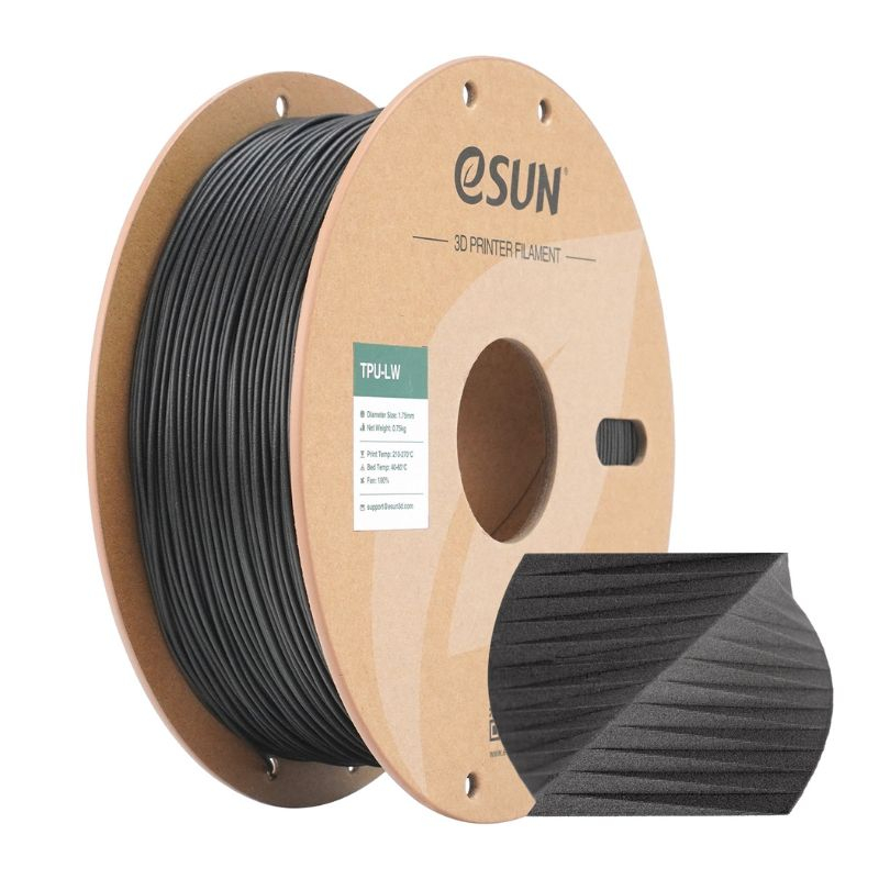 eSun TPU-LW Nero - 1.75mm - 750g