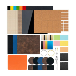 Kit di esplorazione materiali laser (111 pezzi) xTool
