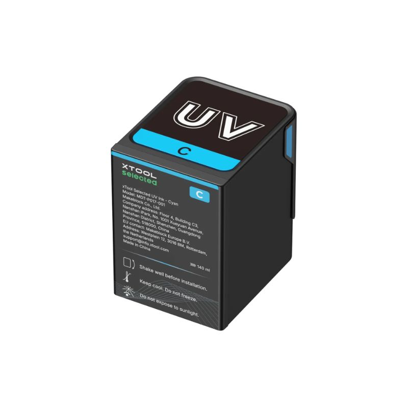Inchiostro UV Ciano 125ml xTool Selected