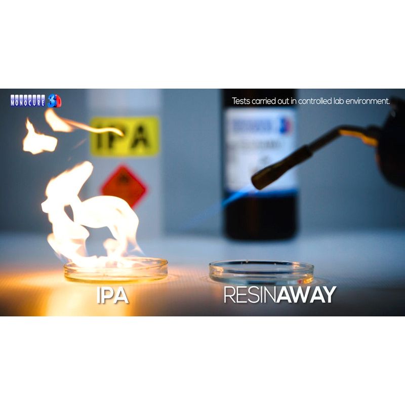 Nettoyant résine ResinAway Monocure3D - 500 ml (4) Nettoyant résine ResinAway Monocure3D - 500 ml (4)