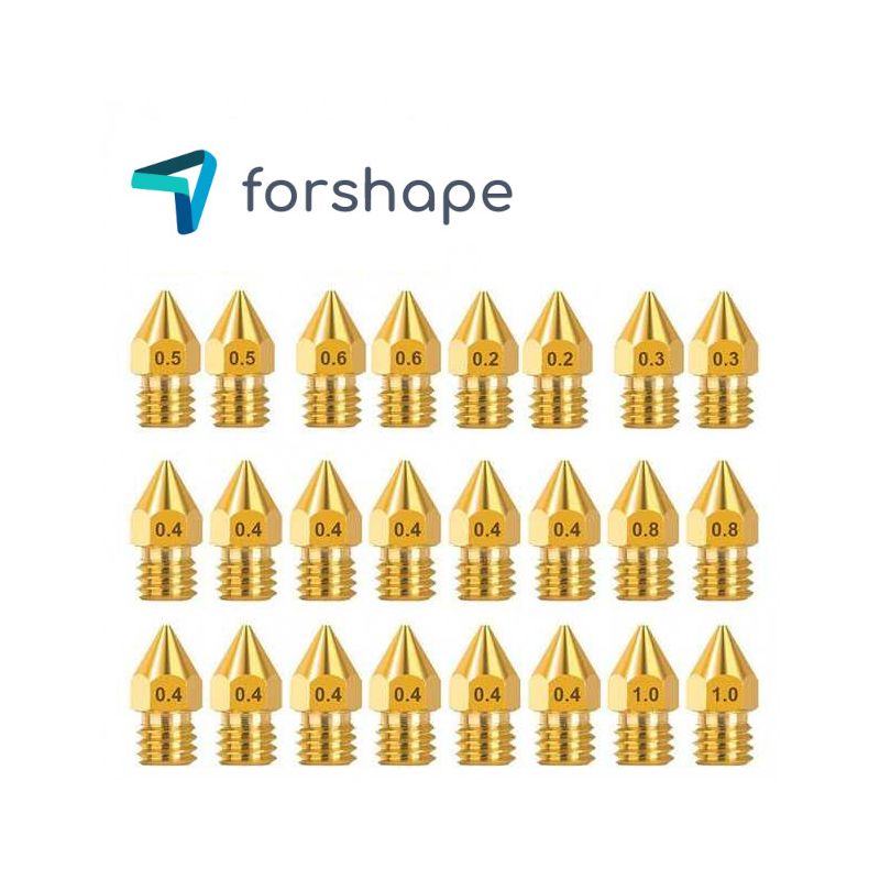 Lot de 24 Buses Laiton MK8 Forshape (2 x 0.2mm, 2 x 0.3mm, 12 x 0.4mm, 2 x 0.5mm, 2 x 0.6mm, 2 x 0.8mm, 2 x 1.0mm) Lot de 24 Buses Laiton MK8 Forshape (2 x 0.2mm, 2 x 0.3mm, 12 x 0.4mm, 2 x 0.5mm, 2 x 0.6mm, 2 x 0.8mm, 2 x 1.0mm)