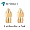 Set da 2 Ugelli in Ottone MK8 Forshape 0.6mm
