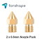 Set da 2 Ugelli in Ottone MK8 Forshape 0.8mm