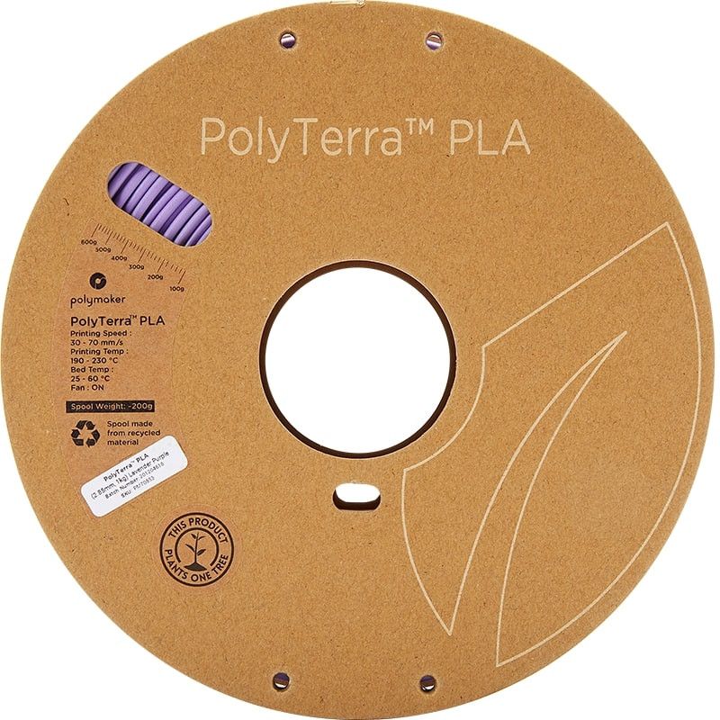 PolyTerra_PLA_Violet lavande_2.85mm_2 PolyTerra_PLA_Violet lavande_2.85mm_2