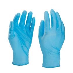 Guanti di protezione in nitrile Blu - x100 Taglia M