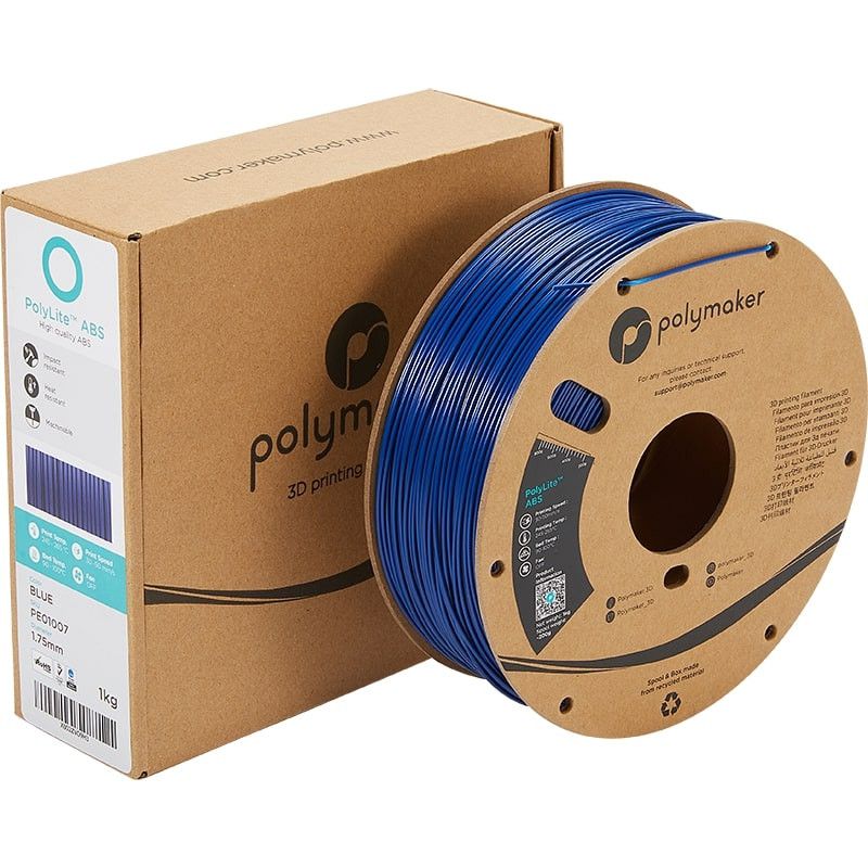 Polymaker ABS Bleu - 2.85mm - 1 kg Polymaker ABS Bleu - 2.85mm - 1 kg