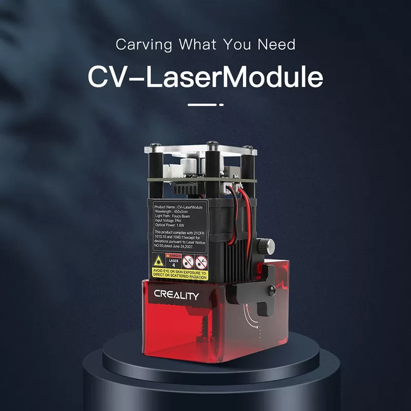 Module Laser pour Creality Ender 3 S1 et S1 Pro (24V 1.6W)