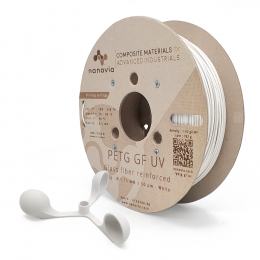 PETG GF UV Nanovia (rinforzato con fibre di vetro) - 2,85 mm - 500g