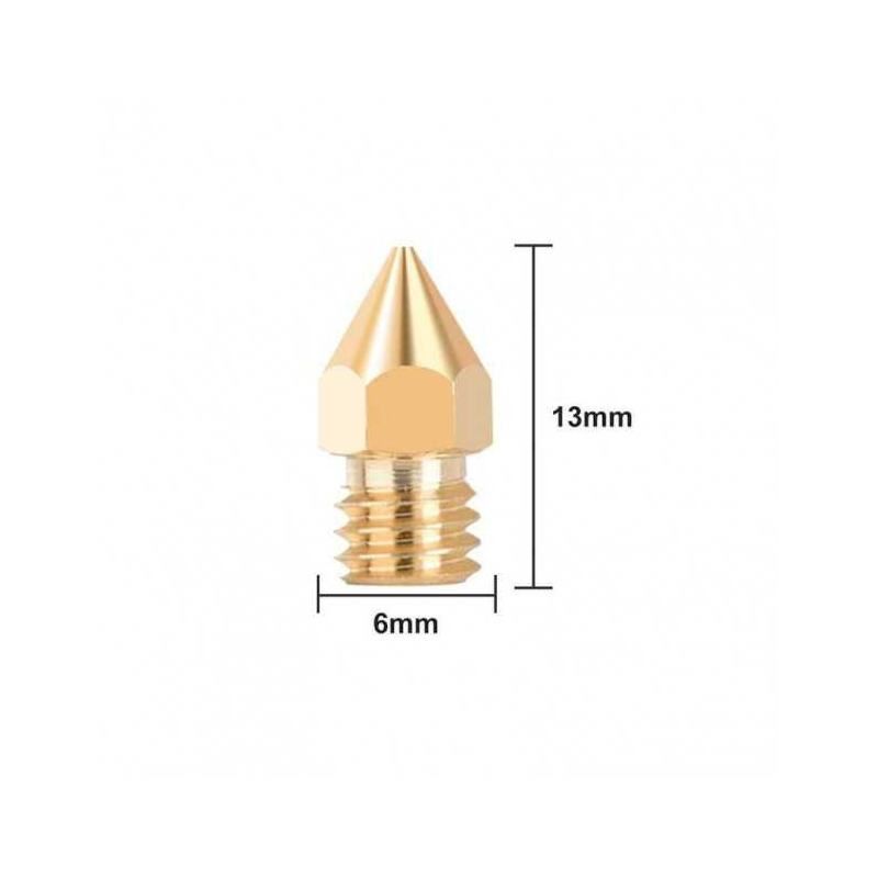 Lot de 2 Buses Laiton MK8 Forshape 0.5mm Lot de 2 Buses Laiton MK8 Forshape 0.5mm
