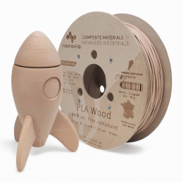 Nanovia - PLA Legno: pino composito 45% - 1,75 mm - 500 g