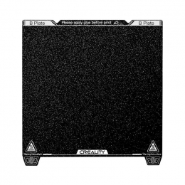 Piano di stampa PEI testurizzato per Creality K1 (235 x 235mm)