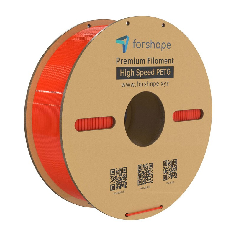 PETG HF (High-Speed) Rosso Forshape - 1.75 mm - 1 kg