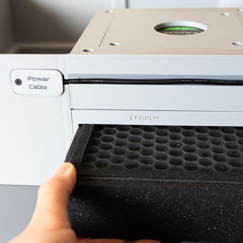 Filtrazione HEPA14 e carbone attivo