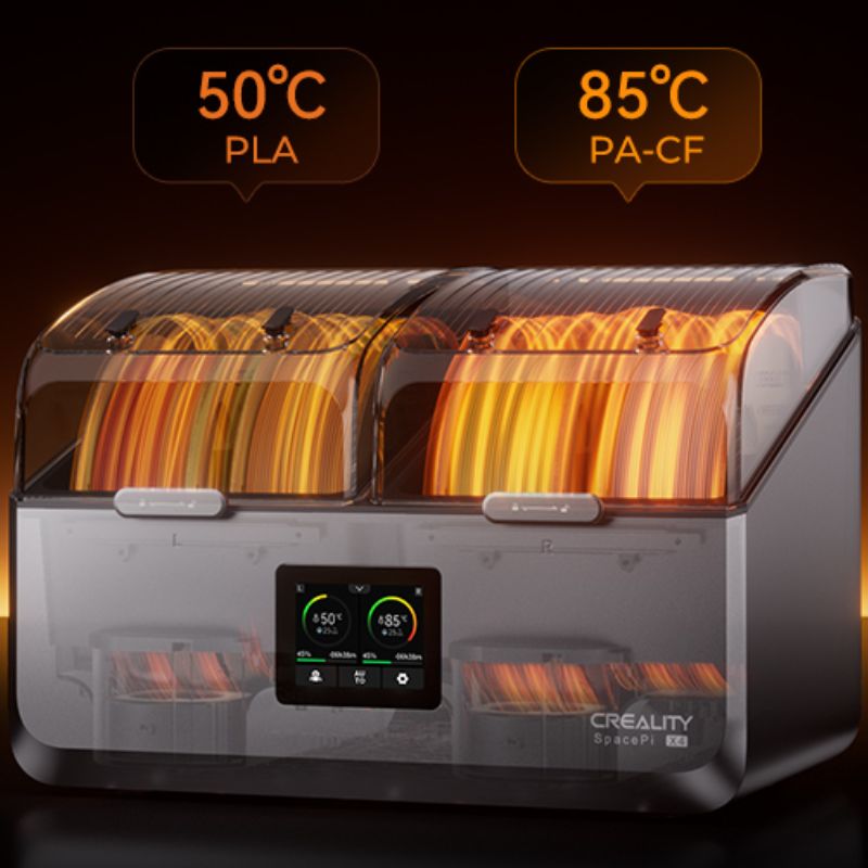 Creality Space Pi X4 Essiccatore di filamenti con camere indipendenti