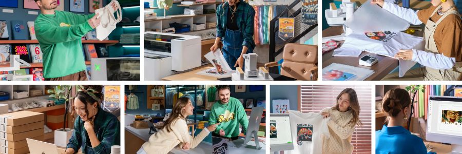 Applicazione xTool Apparel Printer