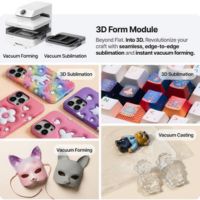 Creazione stampi modulo 3D Form xTool WonderPress