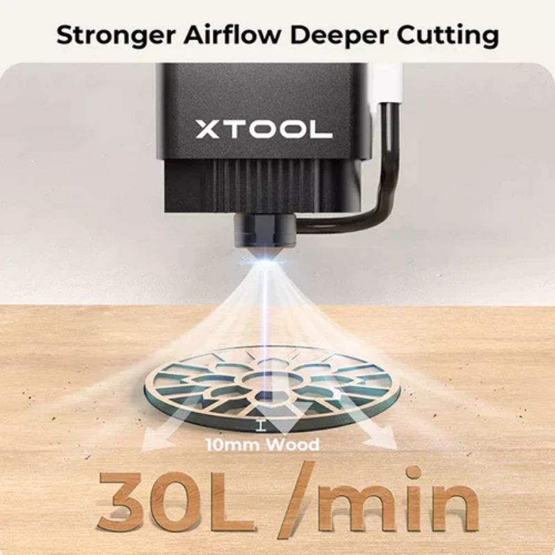 Flusso regolabile Air Assist M1 xTool