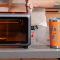 Creality Falcon A1 10W pulsante di emergenza