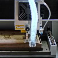 Makera Carvera – aspirazione integrata