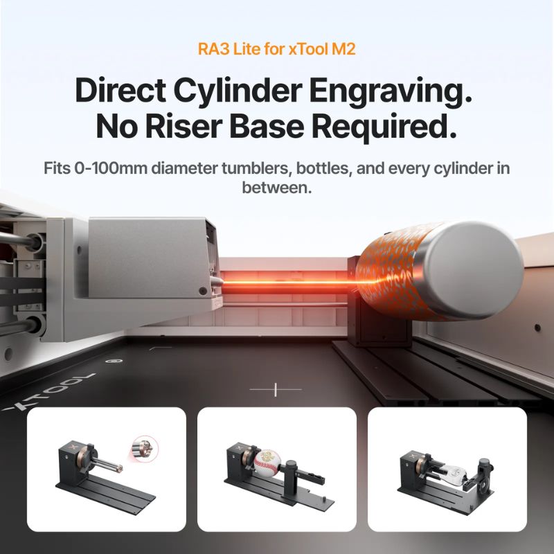 RA3 Lite xTool M2 cambio rapido