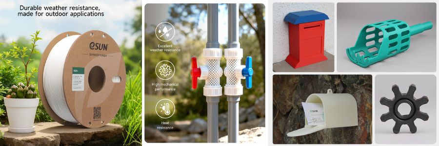 eSun ASA+ Filament Nero