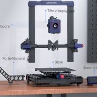 Anycubic Kobra 2 Neo - design all-in-one