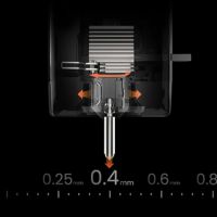 Anycubic Kobra X Combo hotend a rilascio rapido