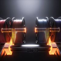 Anycubic Kobra X Combo supporto 4 bobine