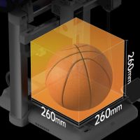 Anycubic Kobra X Combo - volume di costruzione