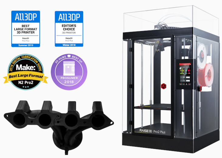 Stampante 3D Raise3D Pro2 Plus