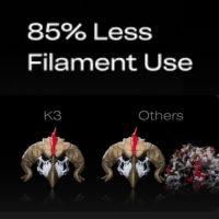 Riduzione degli sprechi di filamento con Creality K3