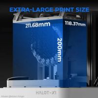 Creality Halot-X1 volume di stampa