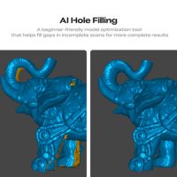Funzioni IA dello scanner 3D Creality Pika