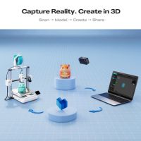 Applicazioni Scan to CAD, Scan to Print e Scan to Create con il Creality Pika