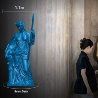 Calibrazione rapida dello scanner 3D EinScan Trak