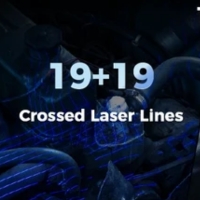 EinScan Trak con 19 più 19 linee laser incrociate