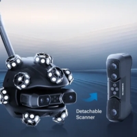 EinScan Trak utilizzato come scanner 3D manuale