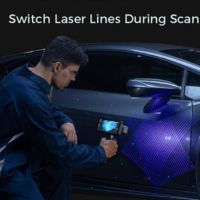 EinScan Rigil scanner laser blu