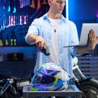 Revopoint MetroX Pro linee laser parallele